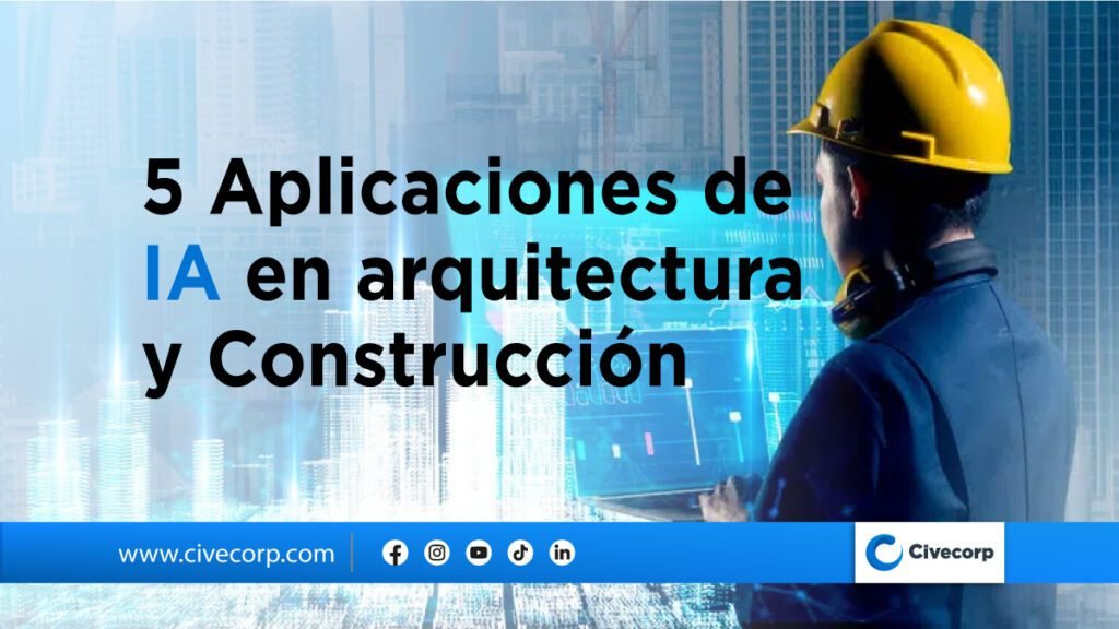 Aplicaciones de Inteligencia Artificial en arquitectura y construcción